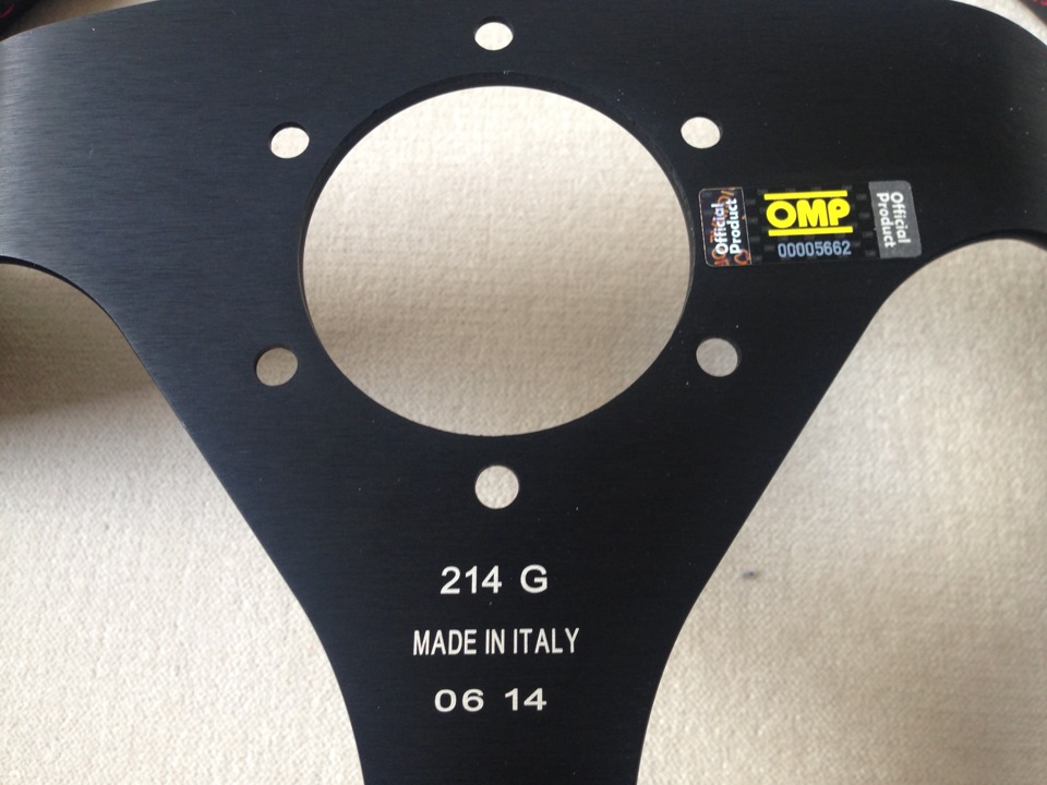 +5 до руління і +25whp… OMP Steering Wheel 5