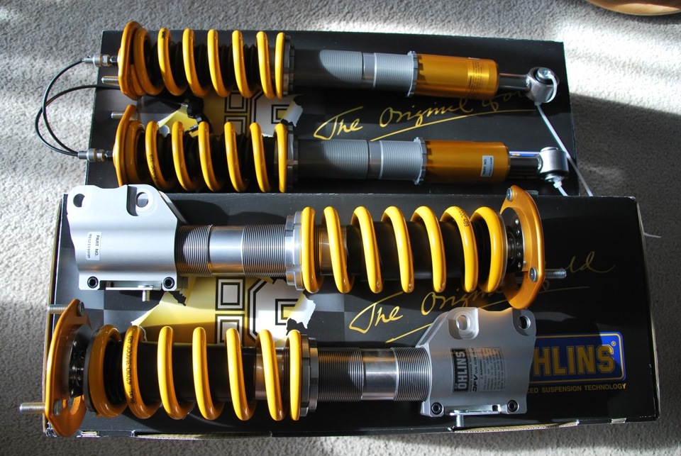 Тести нової підвіски Ohlins R&T на треку Феофанія 1