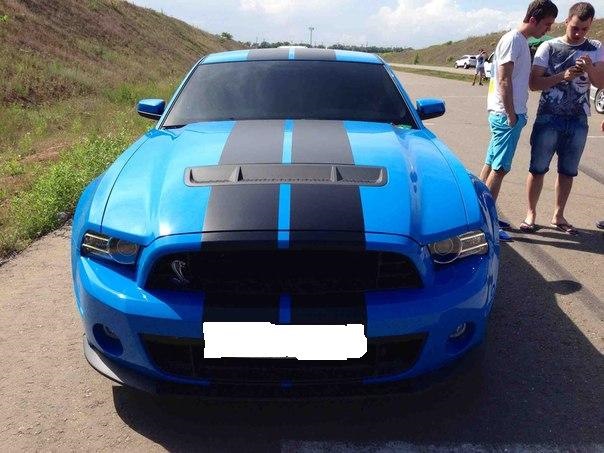 Заїзд з Mustang Shelby SVT 660hp 1