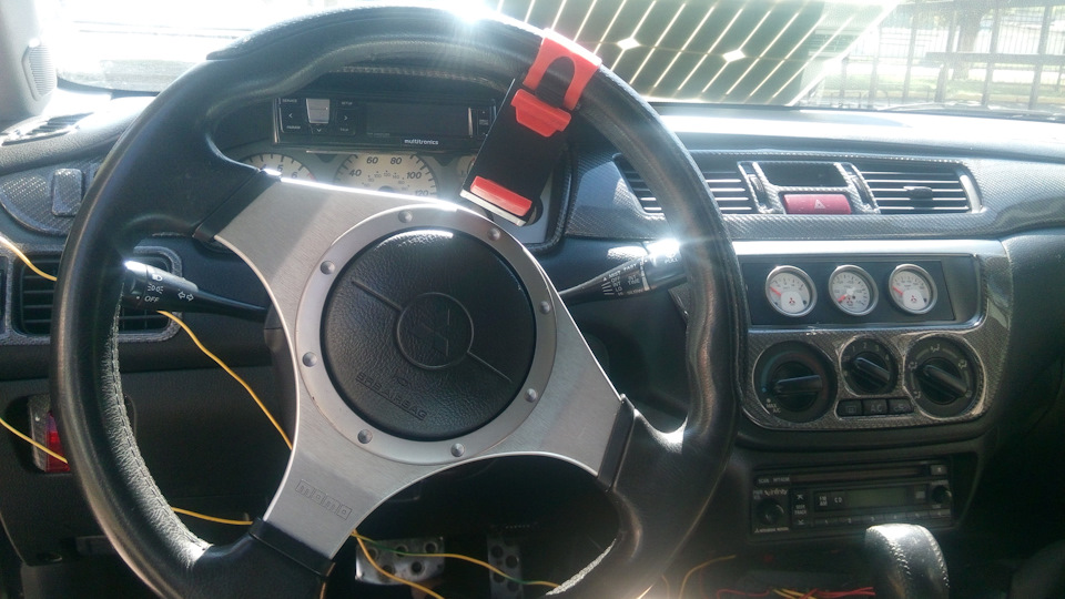 Нарешті дочекалося кермо MOMO + cruise control 2