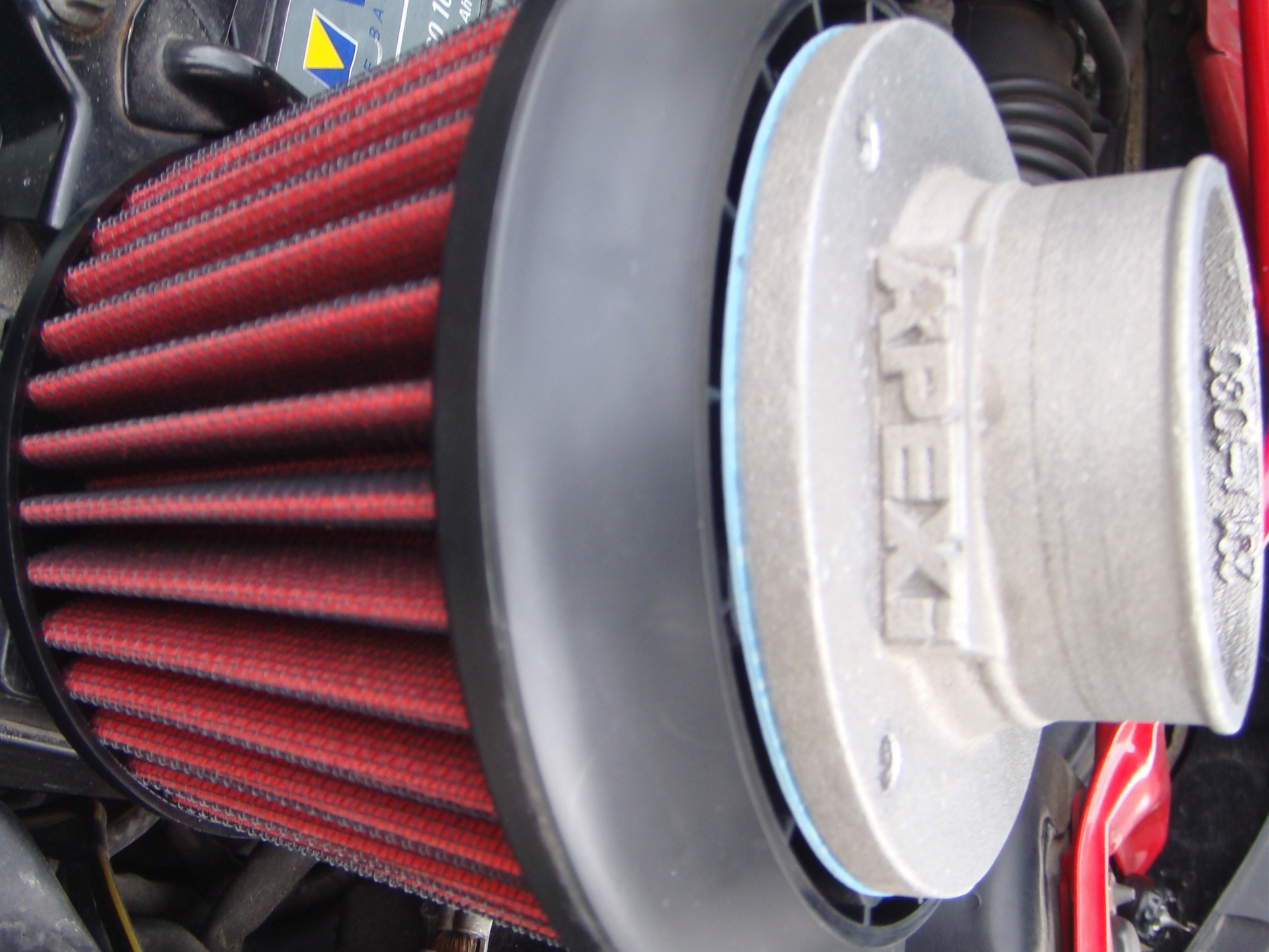 Змінив нульовик на Apexi Power intake 2