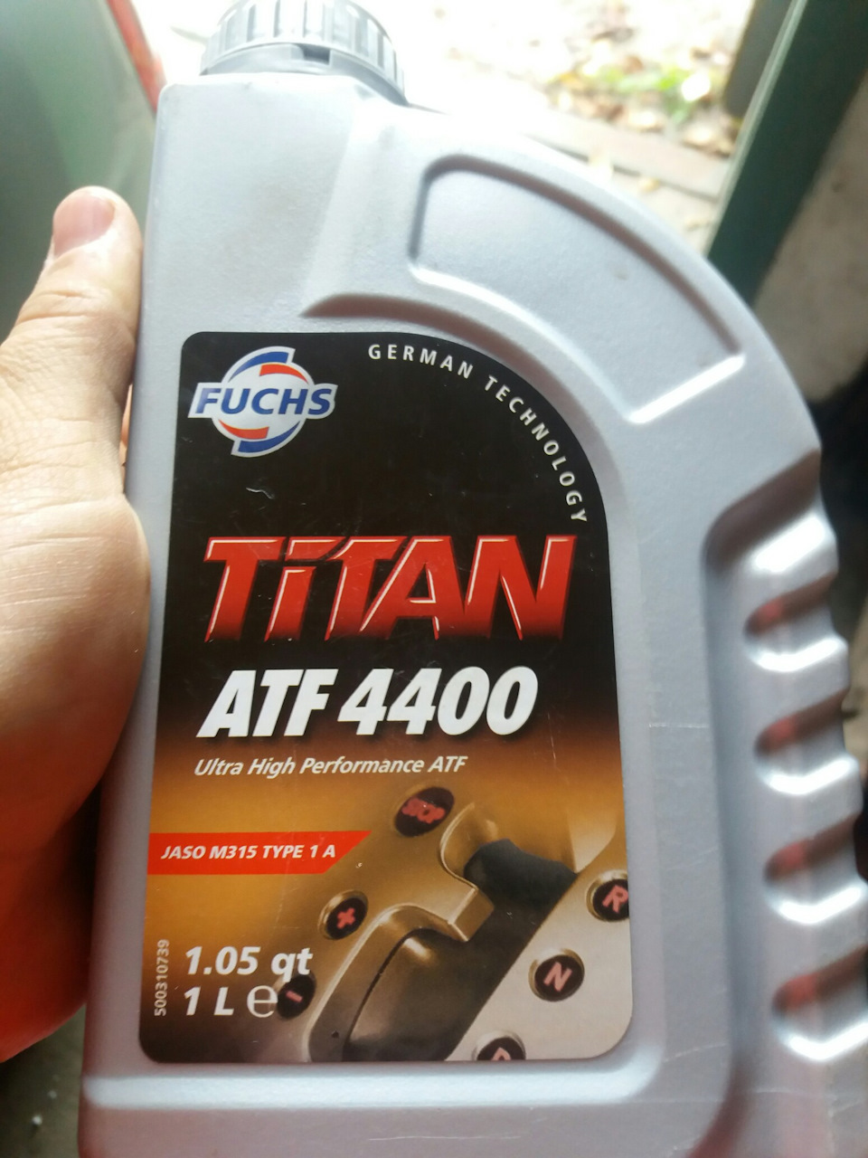 Заміна ATF TITAN ATF4400 1