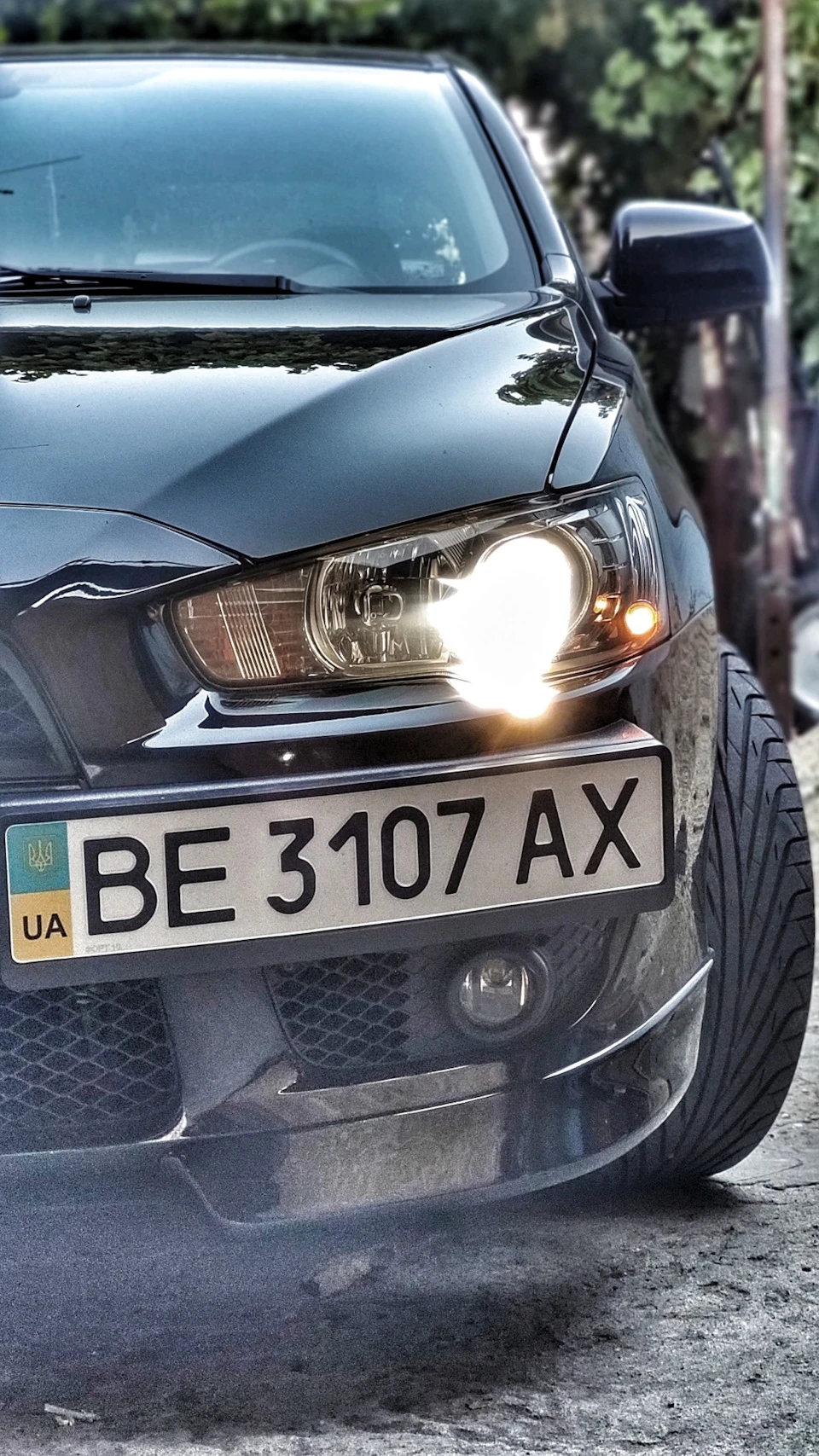 Фари evo x.