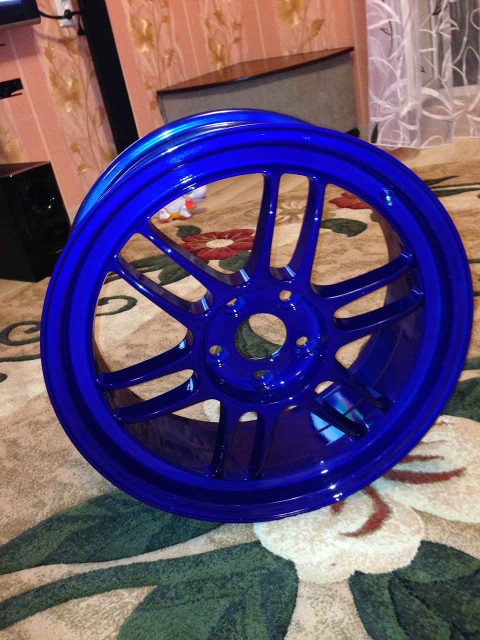ENKEI RPF-1 Transparent Jollipop Blue/// r18 8.5 et40 2