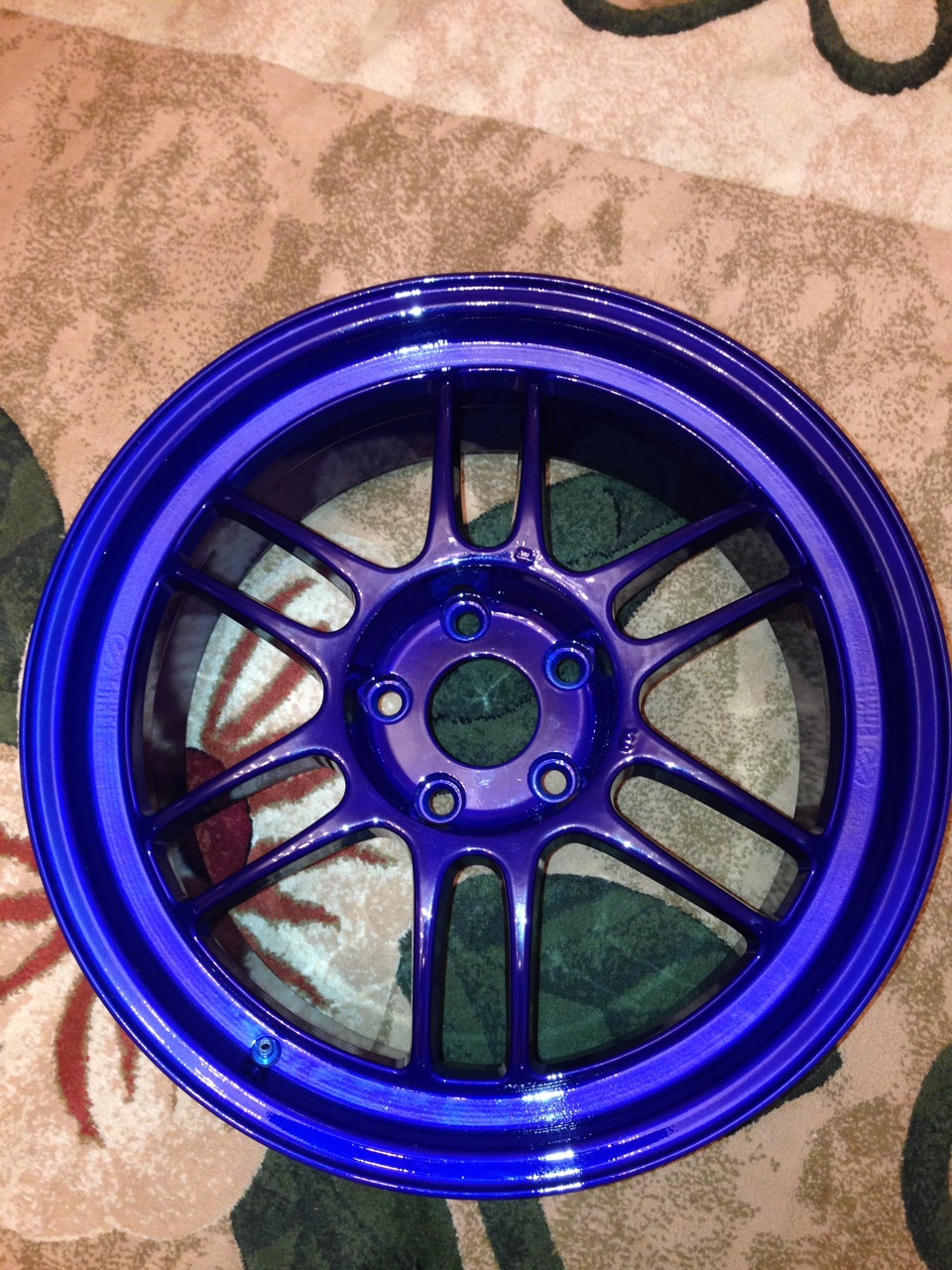 ENKEI RPF-1 Transparent Jollipop Blue/// r18 8.5 et40 3