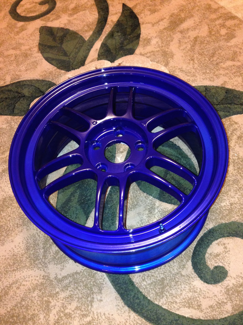 ENKEI RPF-1 Transparent Jollipop Blue/// r18 8.5 et40 1