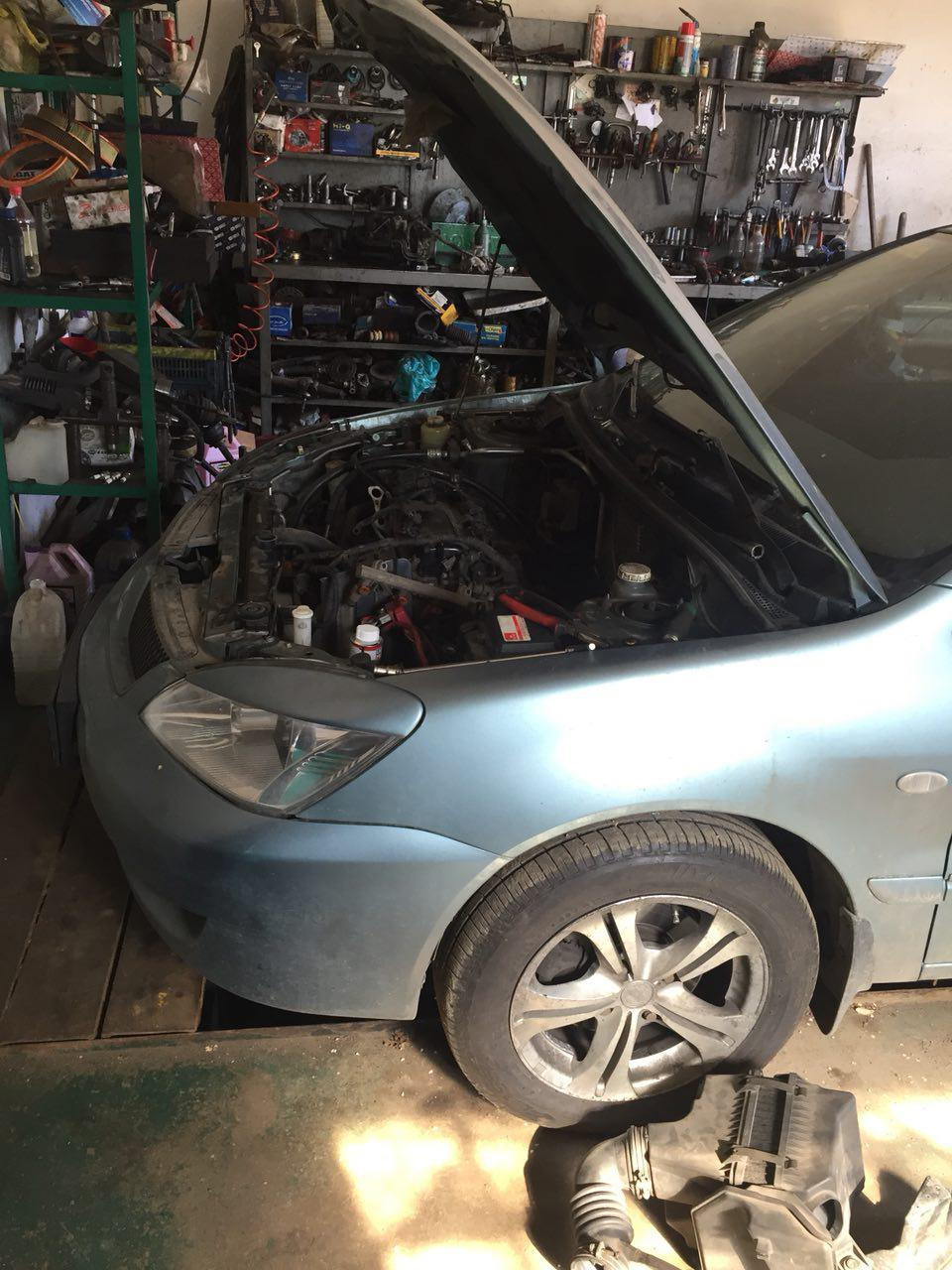 Планове Т.О. 140 000 км, ремонт дроселя 4G18, P0403 check engine EGR 2
