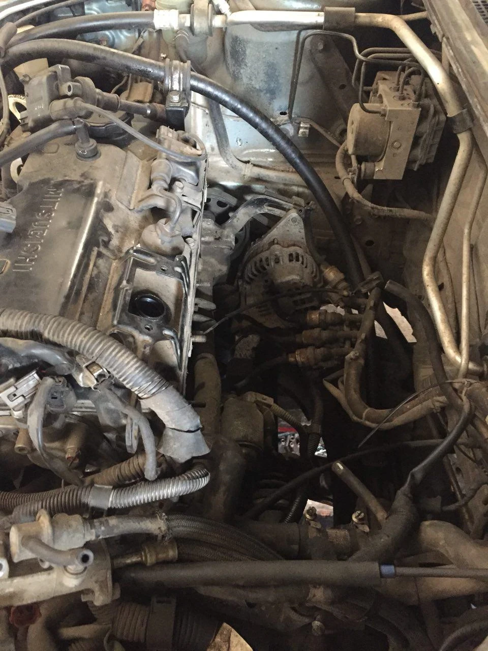 Планове Т.О. 140 000 км, ремонт дроселя 4G18, P0403 check engine EGR