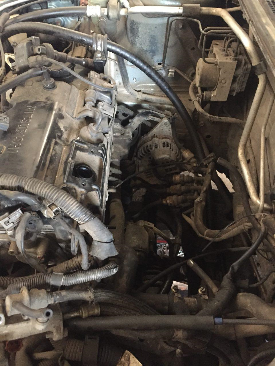 Планове Т.О. 140 000 км, ремонт дроселя 4G18, P0403 check engine EGR 1