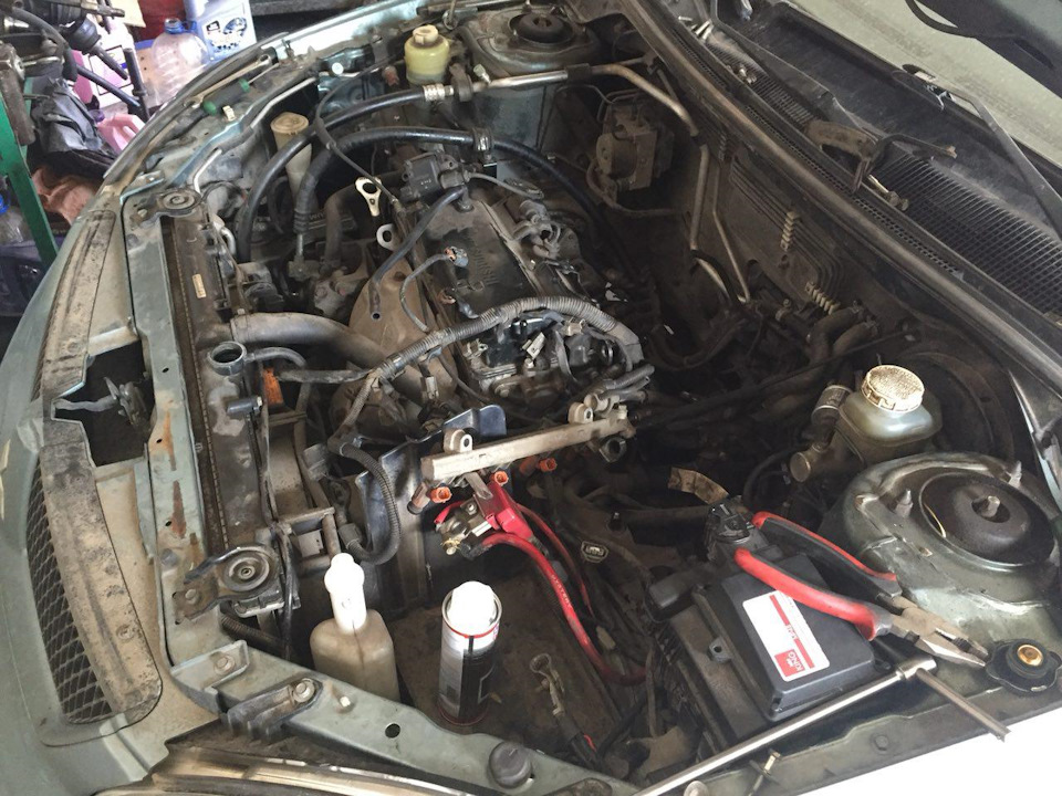 Планове Т.О. 140 000 км, ремонт дроселя 4G18, P0403 check engine EGR 3