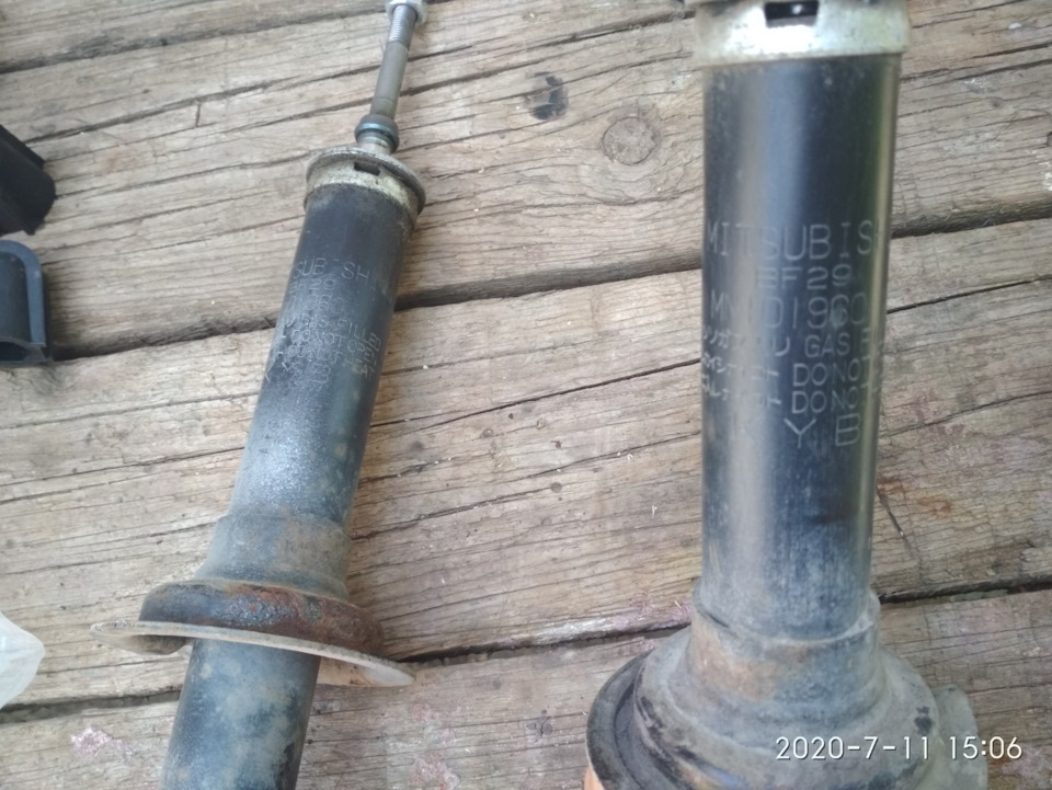 Літній ремонт 1. Амортизатори Sato tech, Bilstein 2
