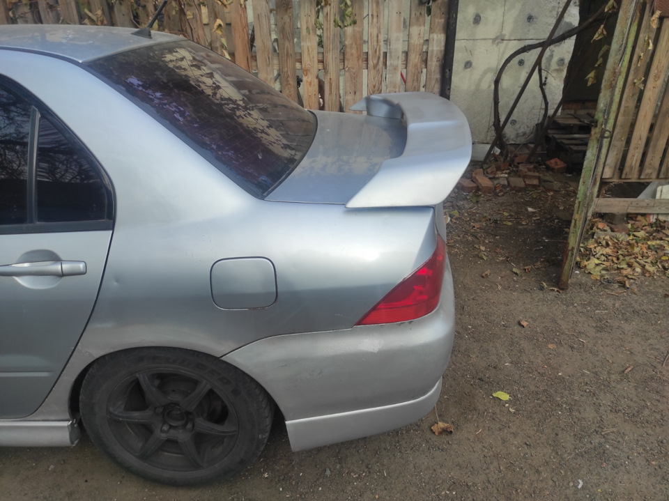 Спойлер Lancer X на Lancer 9 3