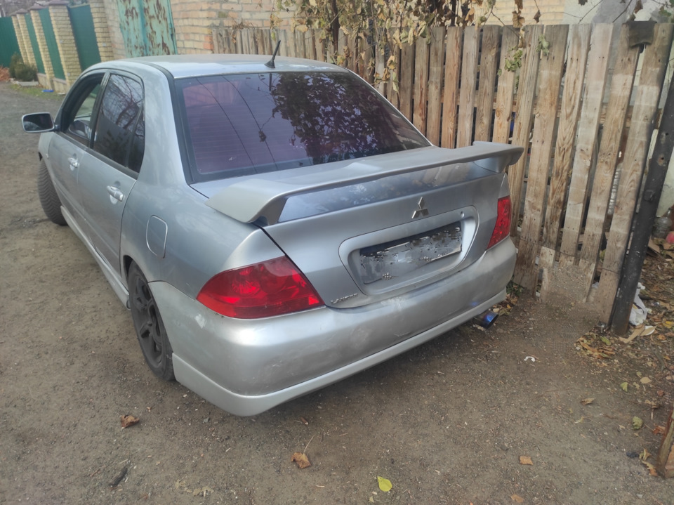 Спойлер Lancer X на Lancer 9 5