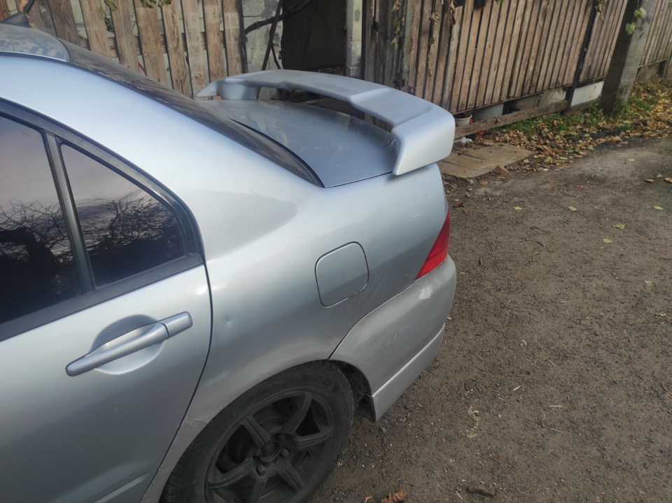 Спойлер Lancer X на Lancer 9 2