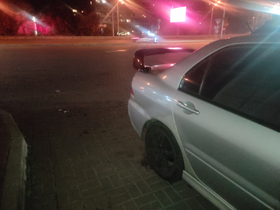 Спойлер Lancer X на Lancer 9 1