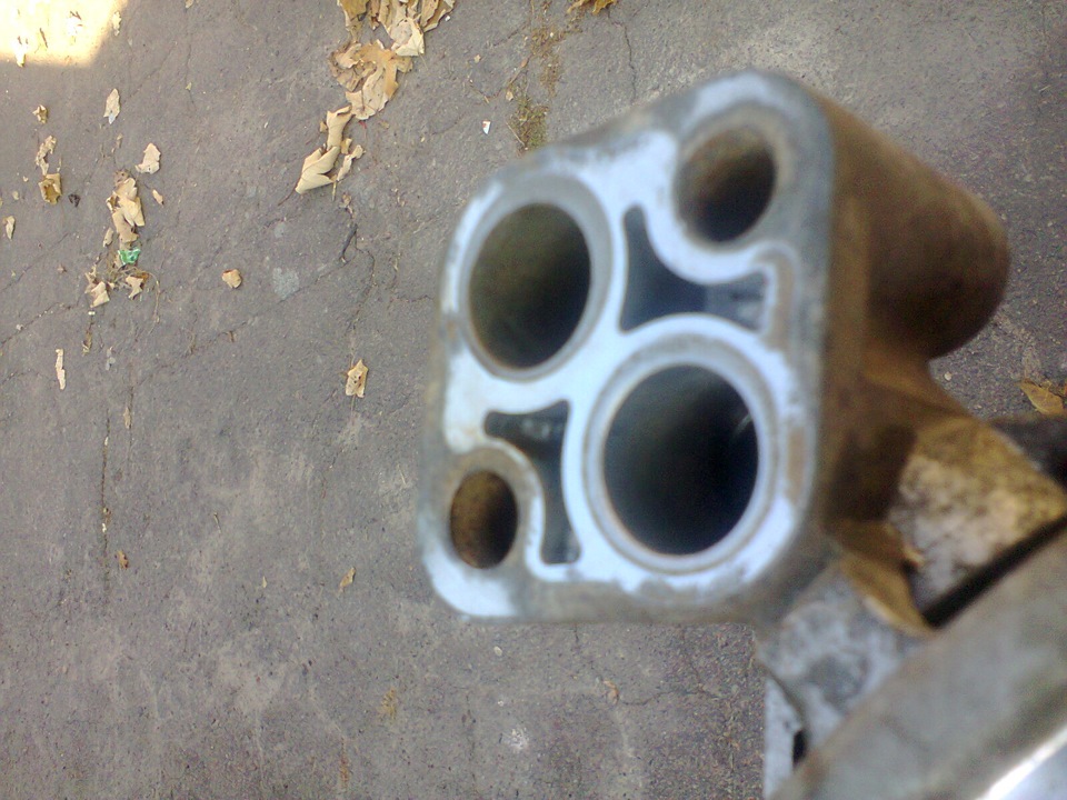 очистити клапан EGR 5
