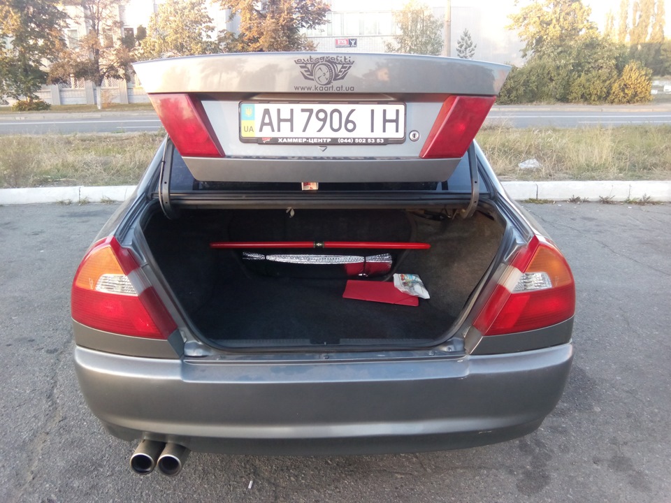 переробка багажника 4