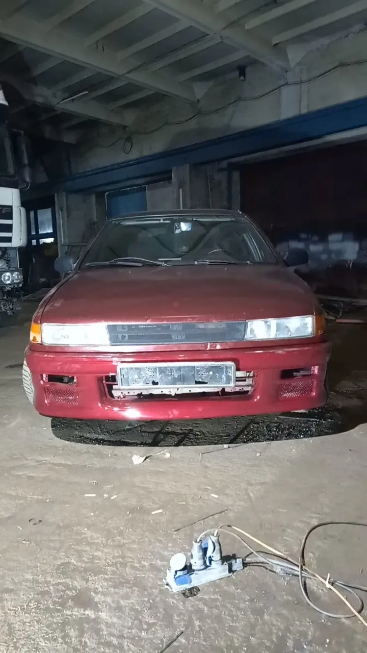 Бампер GTI lancer IV 2