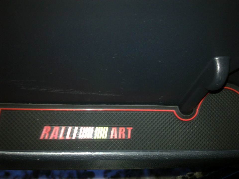 килимки в салон раліарт (RALLIART) 2