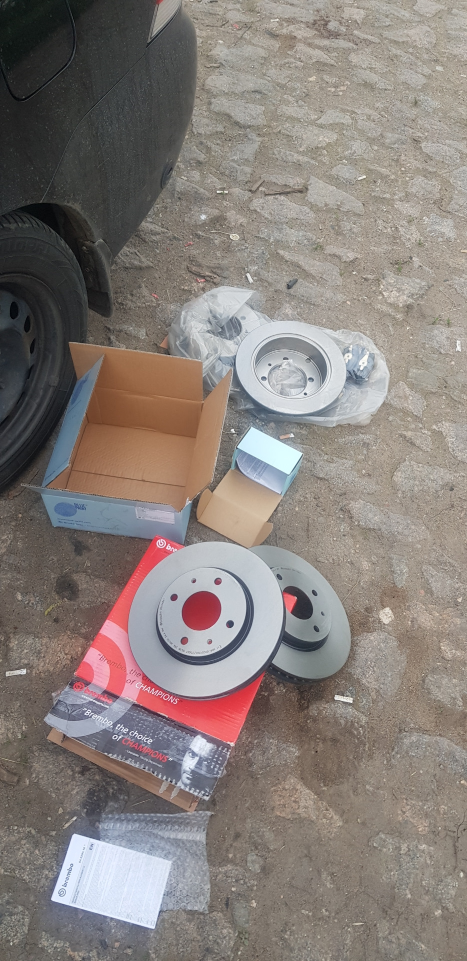 Заміна гальмівних дисків 5