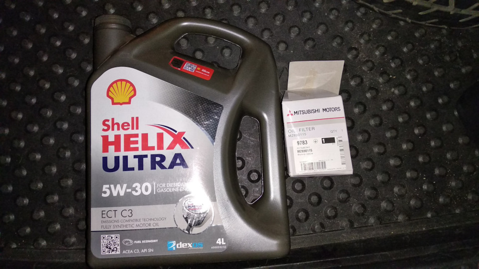 Купив олію Shell Helix Ultra ECT C3 5W-30 ремонт дроселя 2