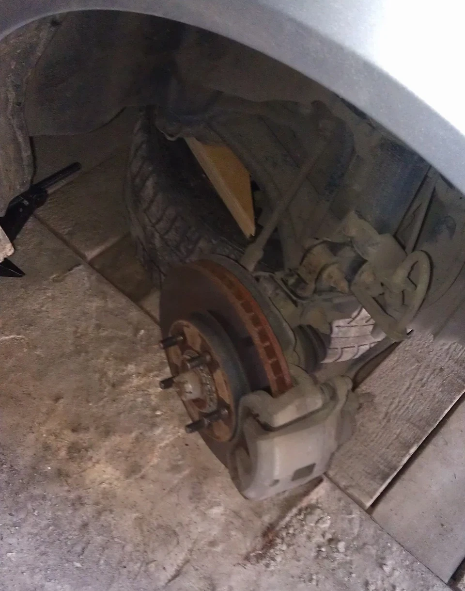 Заміна гальмівних дисків