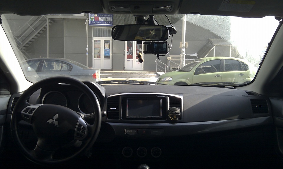 Штатна 2 din магнітола Mitsubishi edition 1