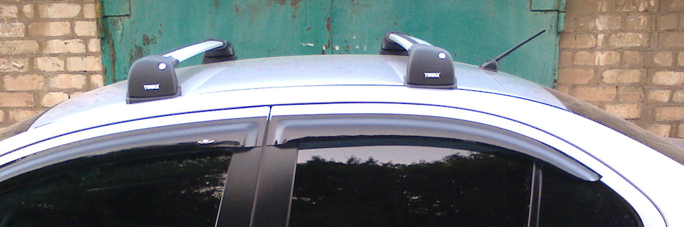 Аеробоксу бути. Встановив багажник Thule-9594 Wingbar Edge. 5