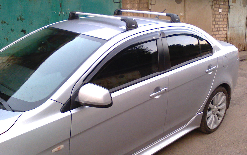 Аеробоксу бути. Встановив багажник Thule-9594 Wingbar Edge. 4
