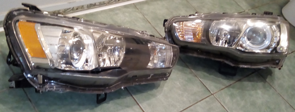 Фари, штатний Xenon від Galant Fortis (Evo X, Ralliart). 1