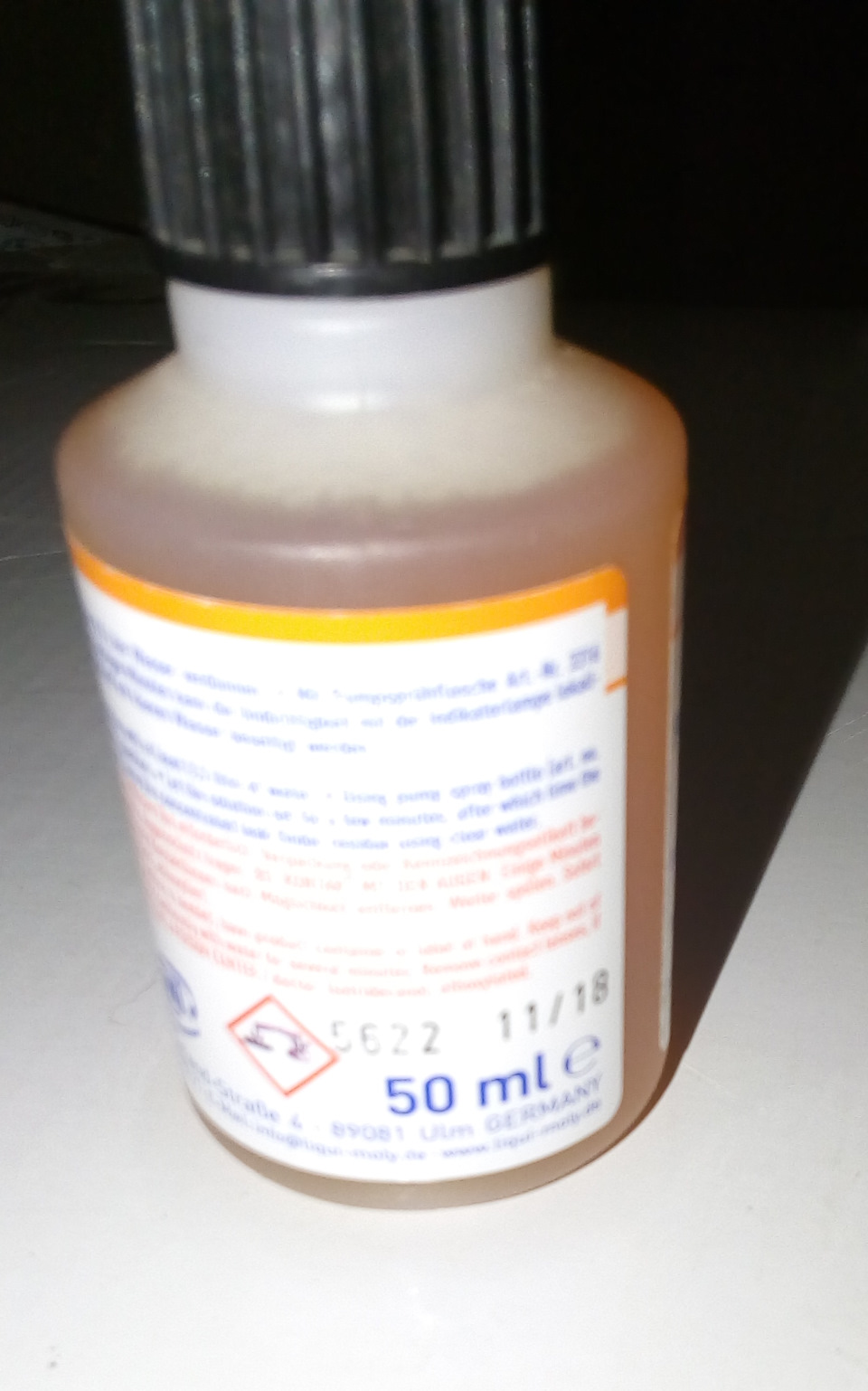Виявник течі Liqui Moly Fluoreszierender Lecksucher 50мл (3339). 4