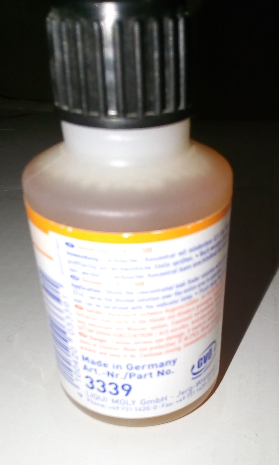 Виявник течі Liqui Moly Fluoreszierender Lecksucher 50мл (3339). 3
