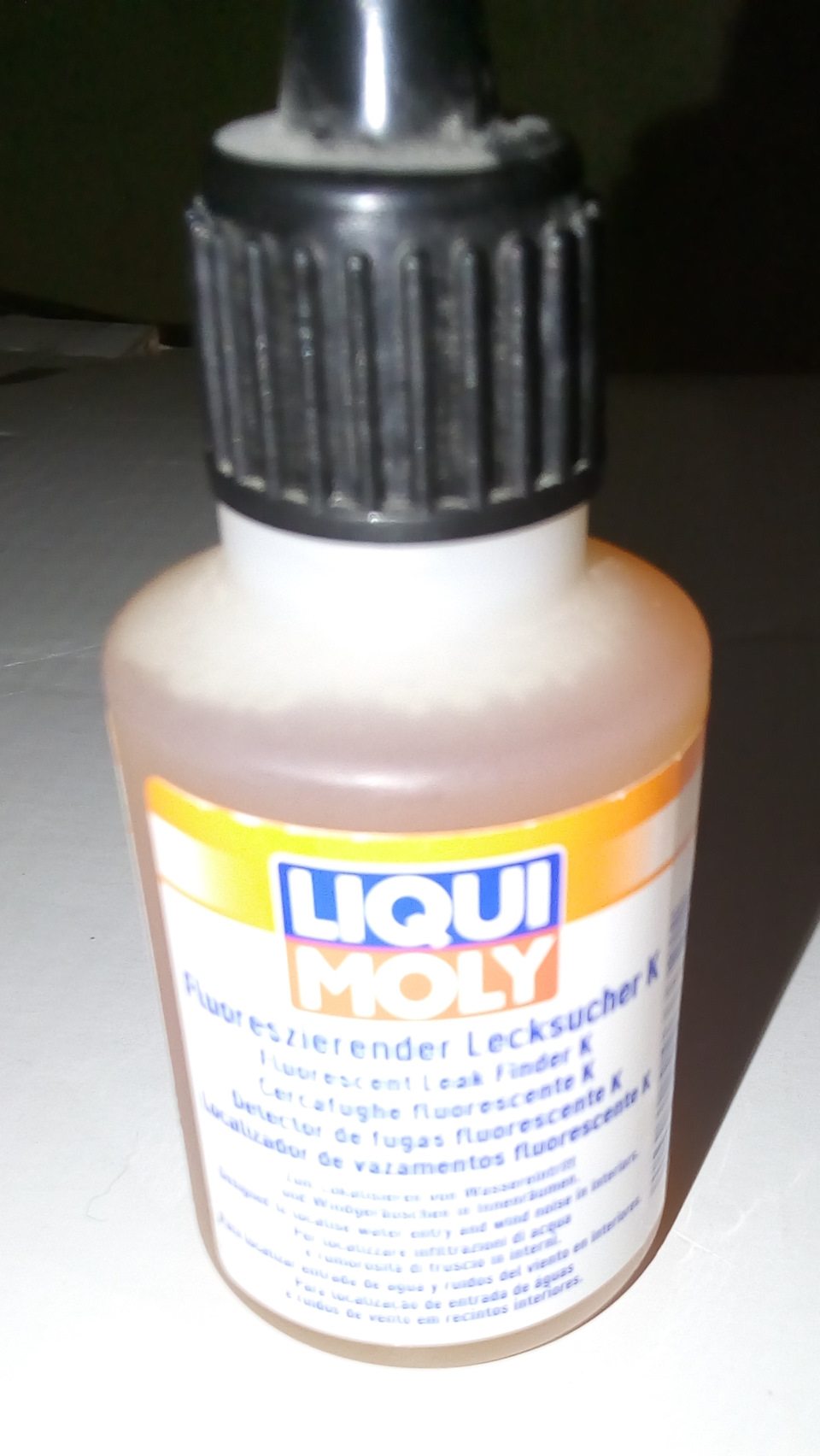 Виявник течі Liqui Moly Fluoreszierender Lecksucher 50мл (3339). 2