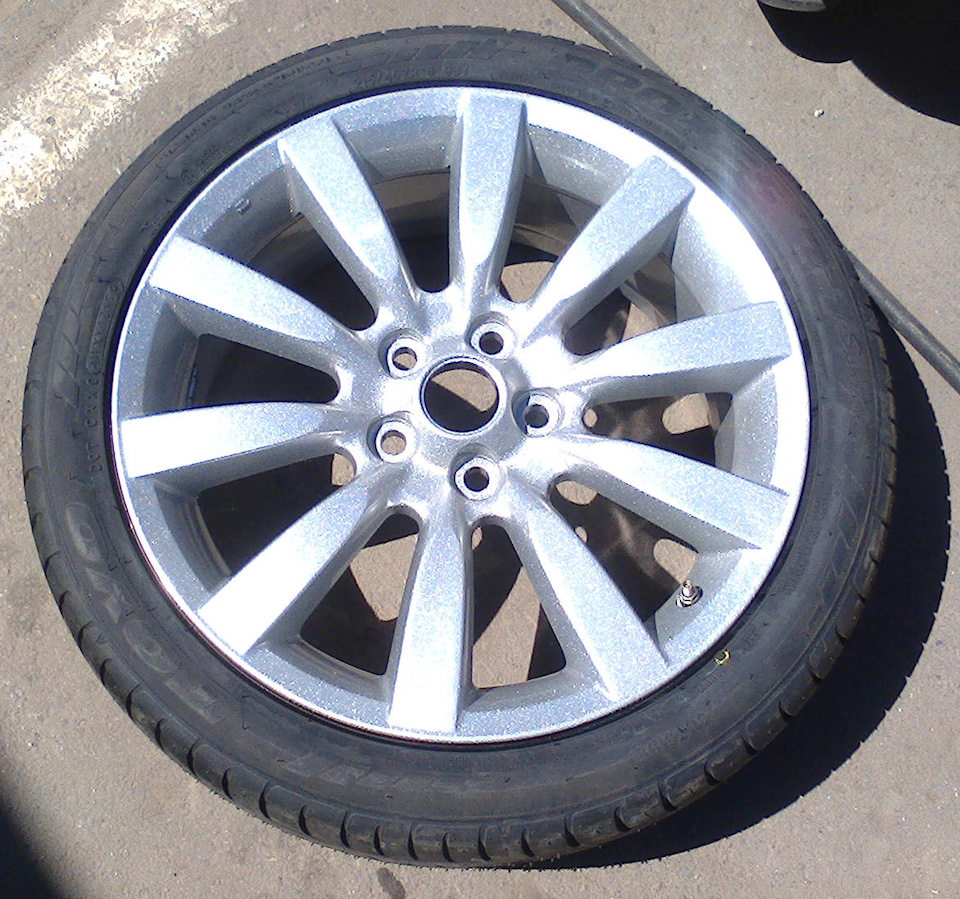 Пляска Ralliart R18 в новий колір. 3