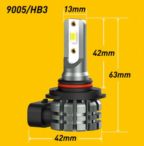 Led в головне світло. 3