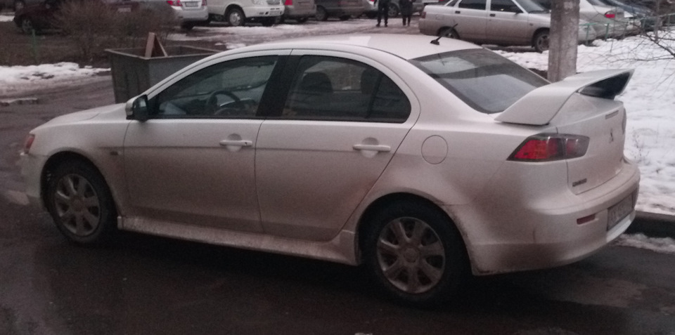 Спойлер EVO X 1