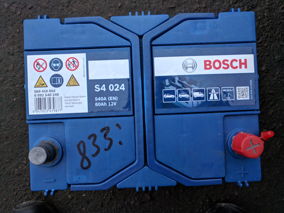 Акумулятор - Bosch S4 024 60 Ач 3