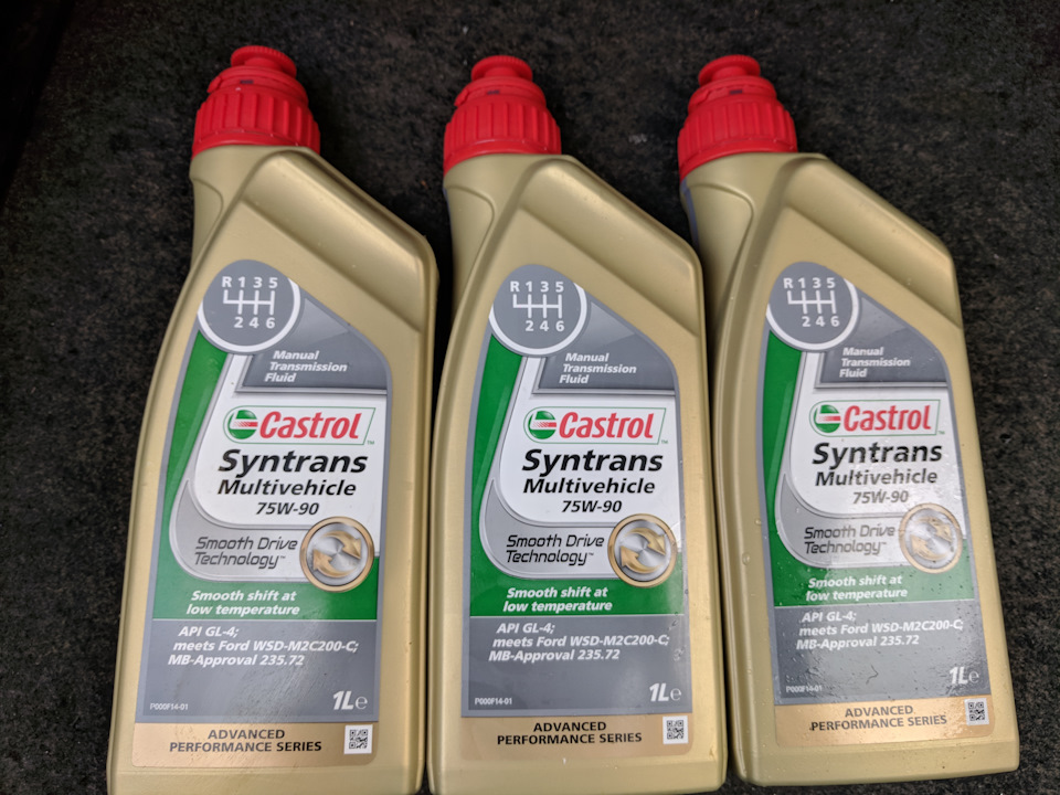 Заміна мастила в МКПП: Castrol Multivehicle 75w-90 1