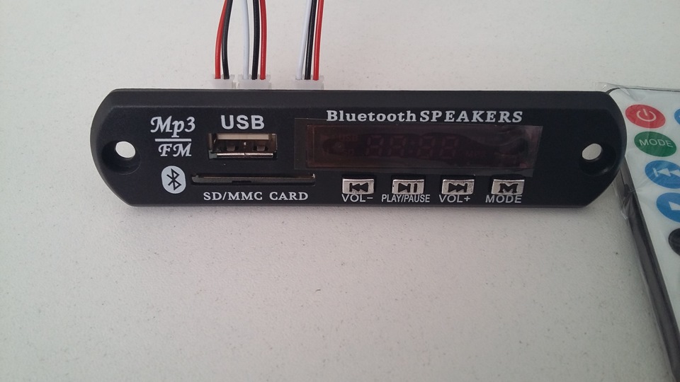 блютуз mp3 usb програвач 1