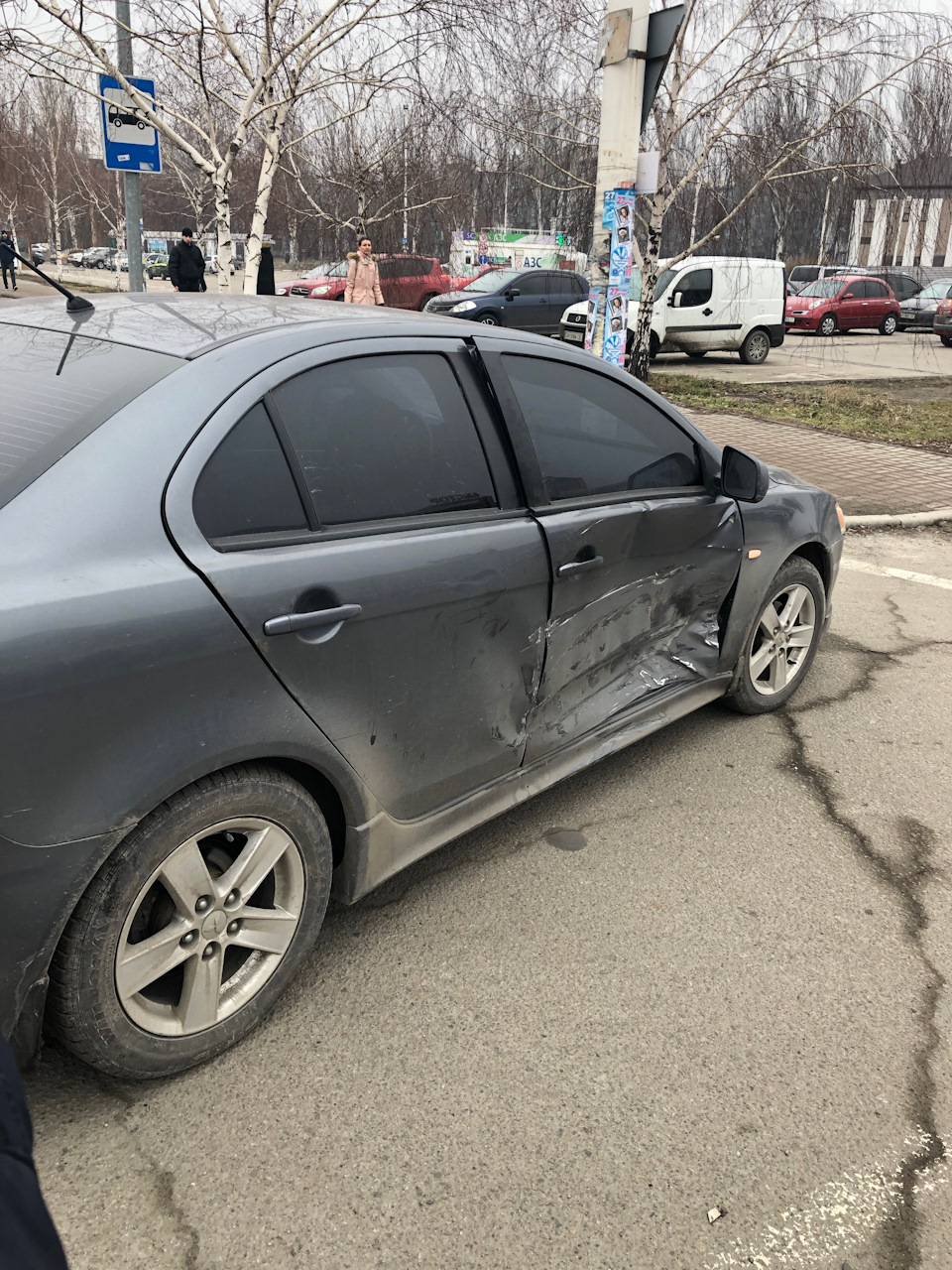167120 км — Лансер заболел 1