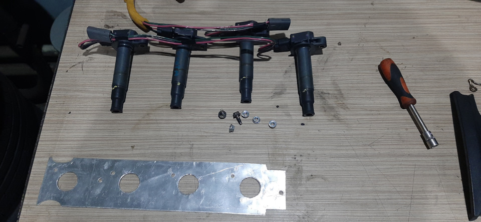 4-х катушечное зажигание на 4G63 3
