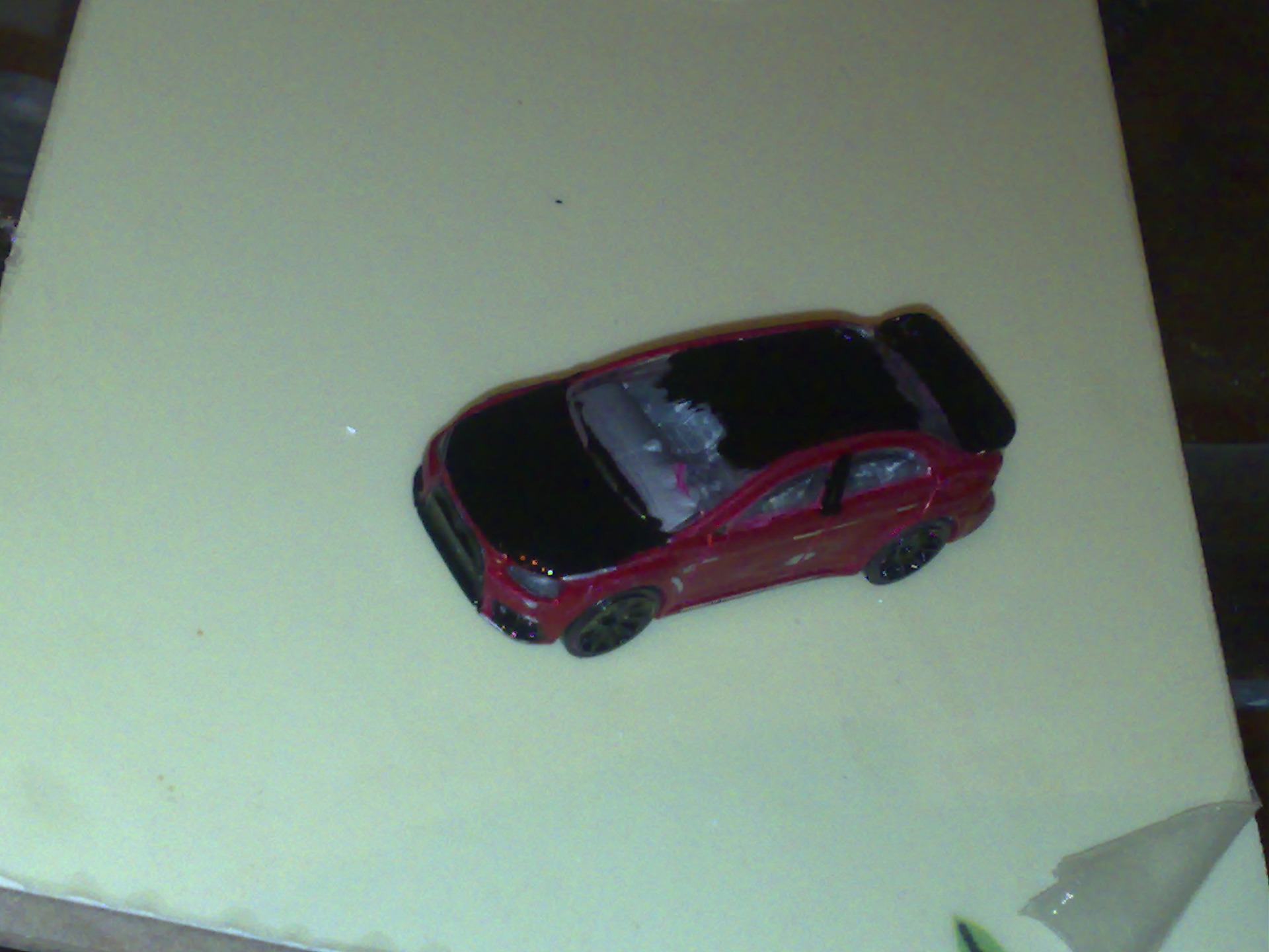 Перефарбування Mitsubishi Lancer EVO X scale 1-87 4