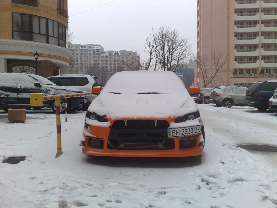 В Одесі сніг