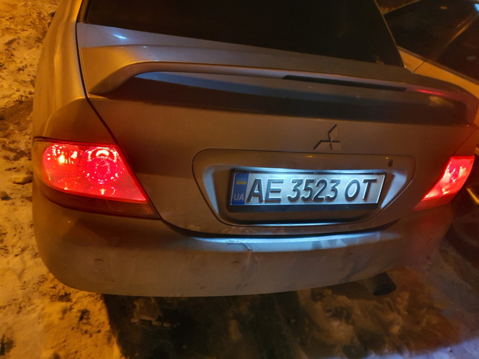 Лампочки підсвічування заднього номера. 1