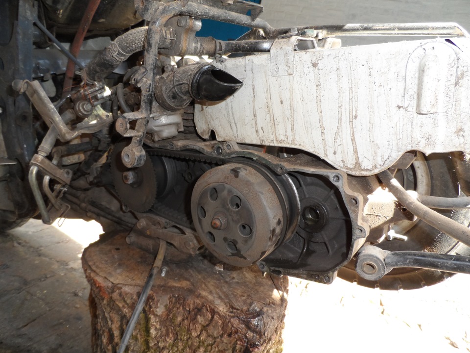 Ремонт мопеда HONDA GYRO X… 4