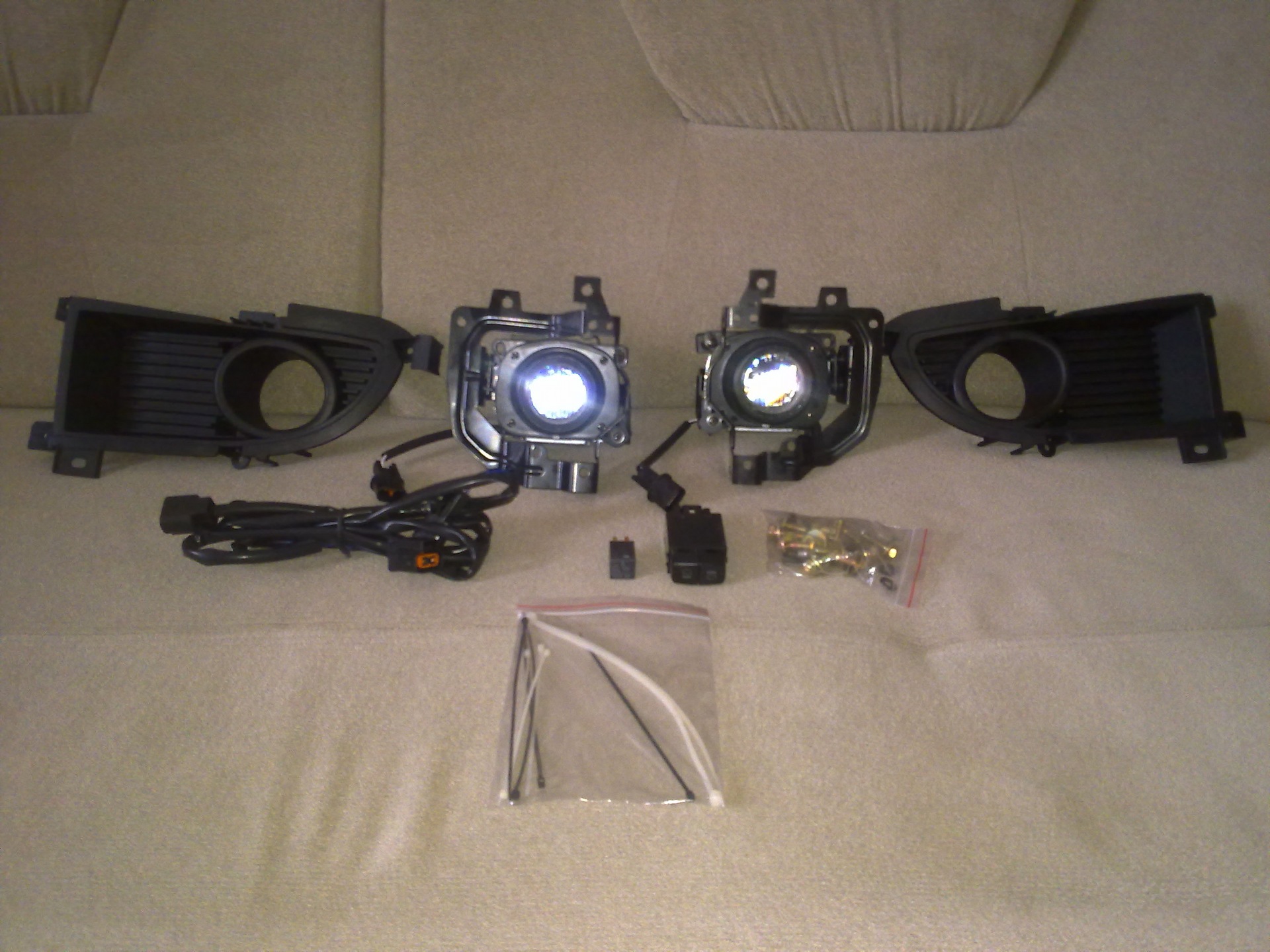 Встановлення ПТФ та ламп Osram NightBreaker Plus 5