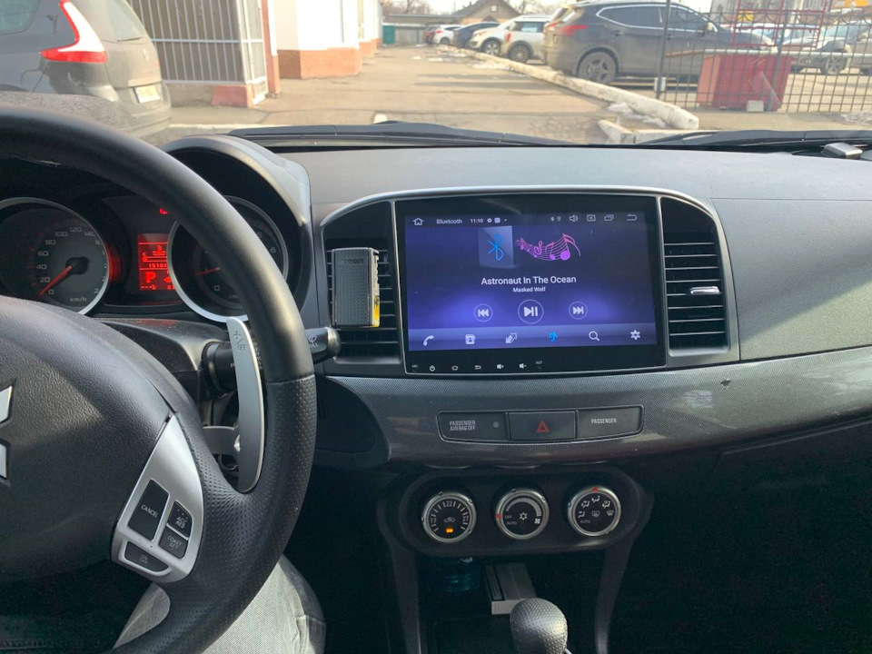Android ГУ в Lancer X 3