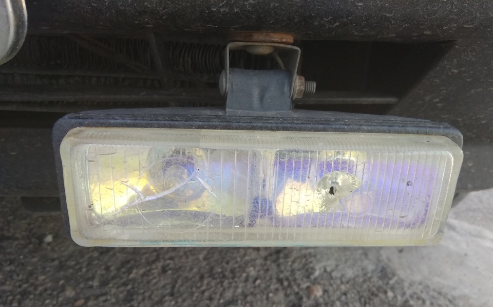 Установка LED туманок та номерна рамка. 3