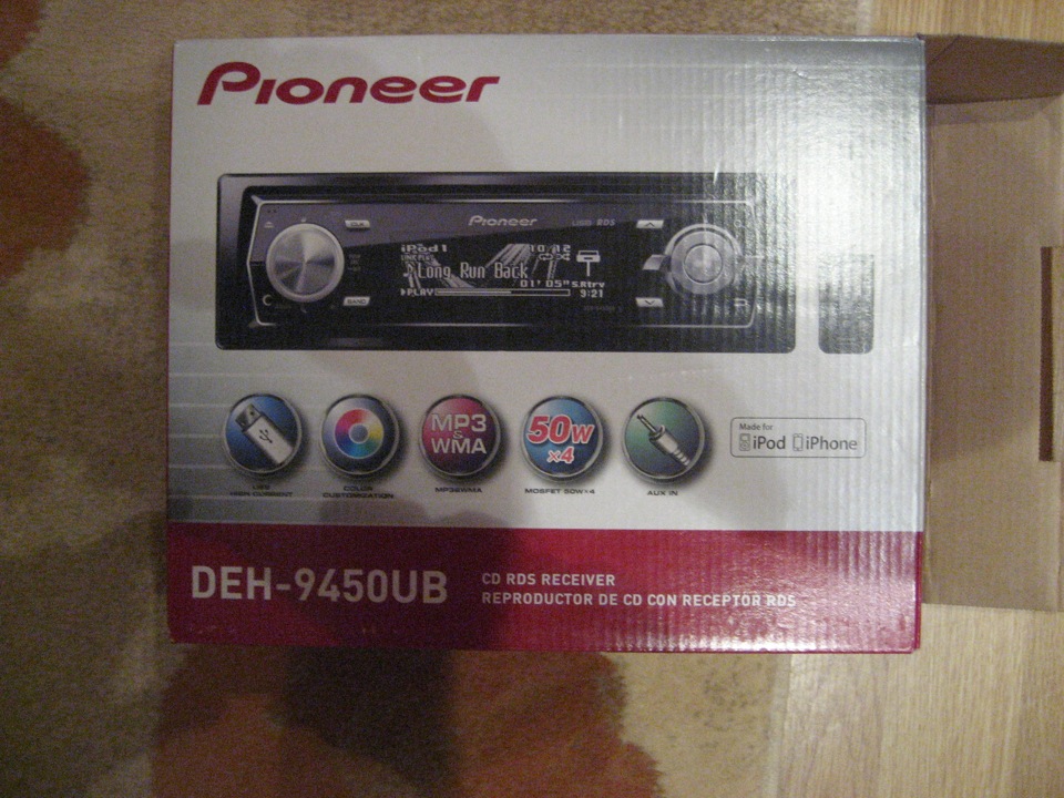 Нове ГУ Pioneer DEH-9450UB 1