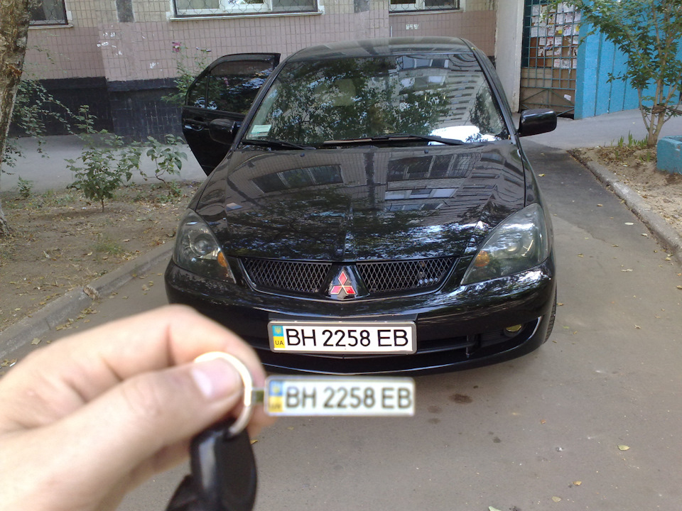 Брелок з держномером авто 1